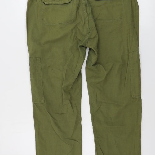 Peacocks  Womens Green   Trousers  Size 12 L29 in