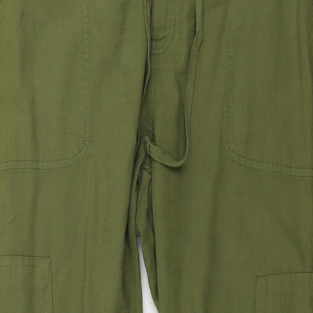 Peacocks  Womens Green   Trousers  Size 12 L29 in