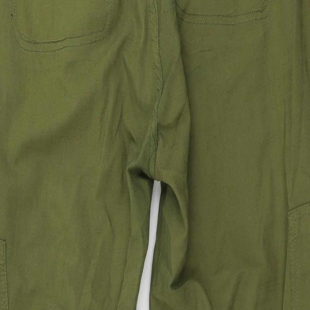 Peacocks  Womens Green   Trousers  Size 12 L29 in