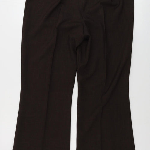Marks and Spencer  Womens Brown   Trousers  Size 16 L27 in