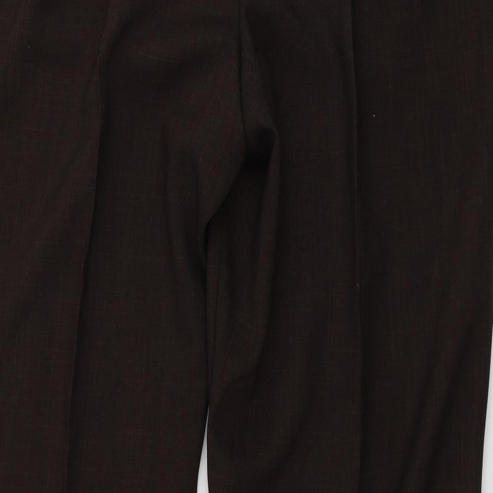 Marks and Spencer  Womens Brown   Trousers  Size 16 L27 in