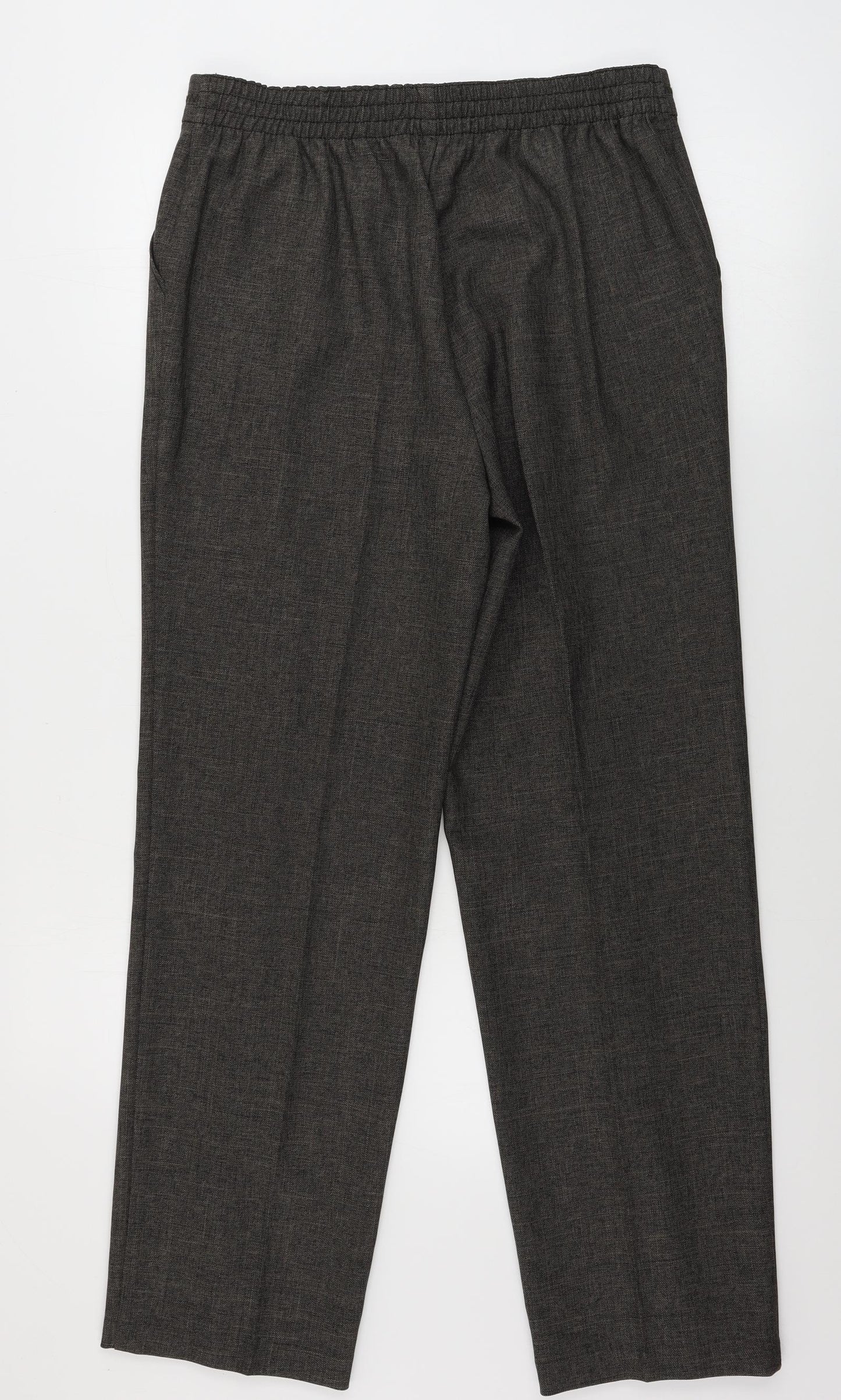 Marks and Spencer  Womens Brown   Trousers  Size 12 L26 in