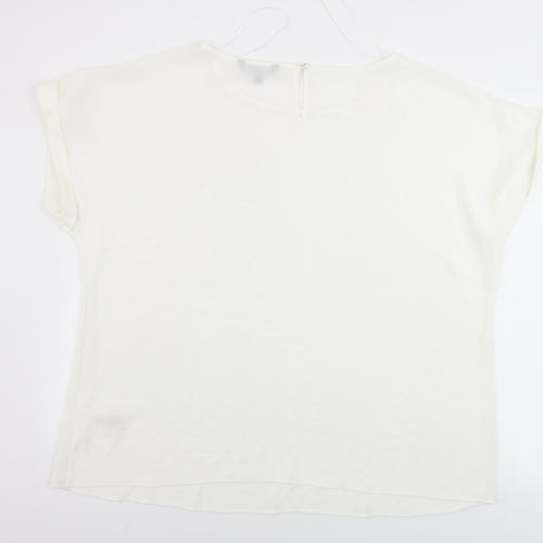 Bonmarché  Womens Ivory   Basic Blouse Size 22