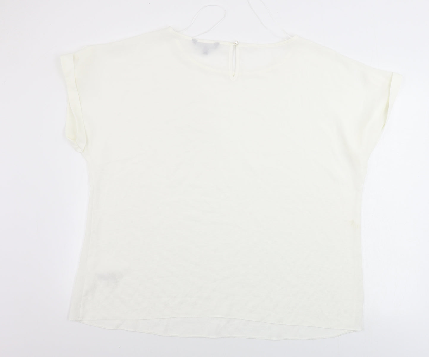 Bonmarché  Womens Ivory   Basic Blouse Size 22