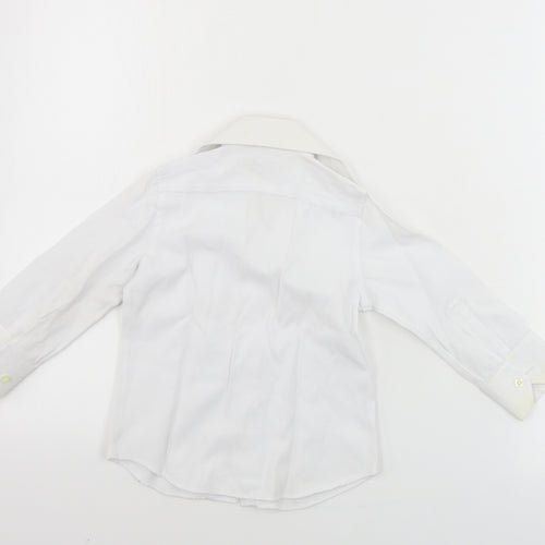 Angels Boys White   Basic Button-Up Size 9-10 Years
