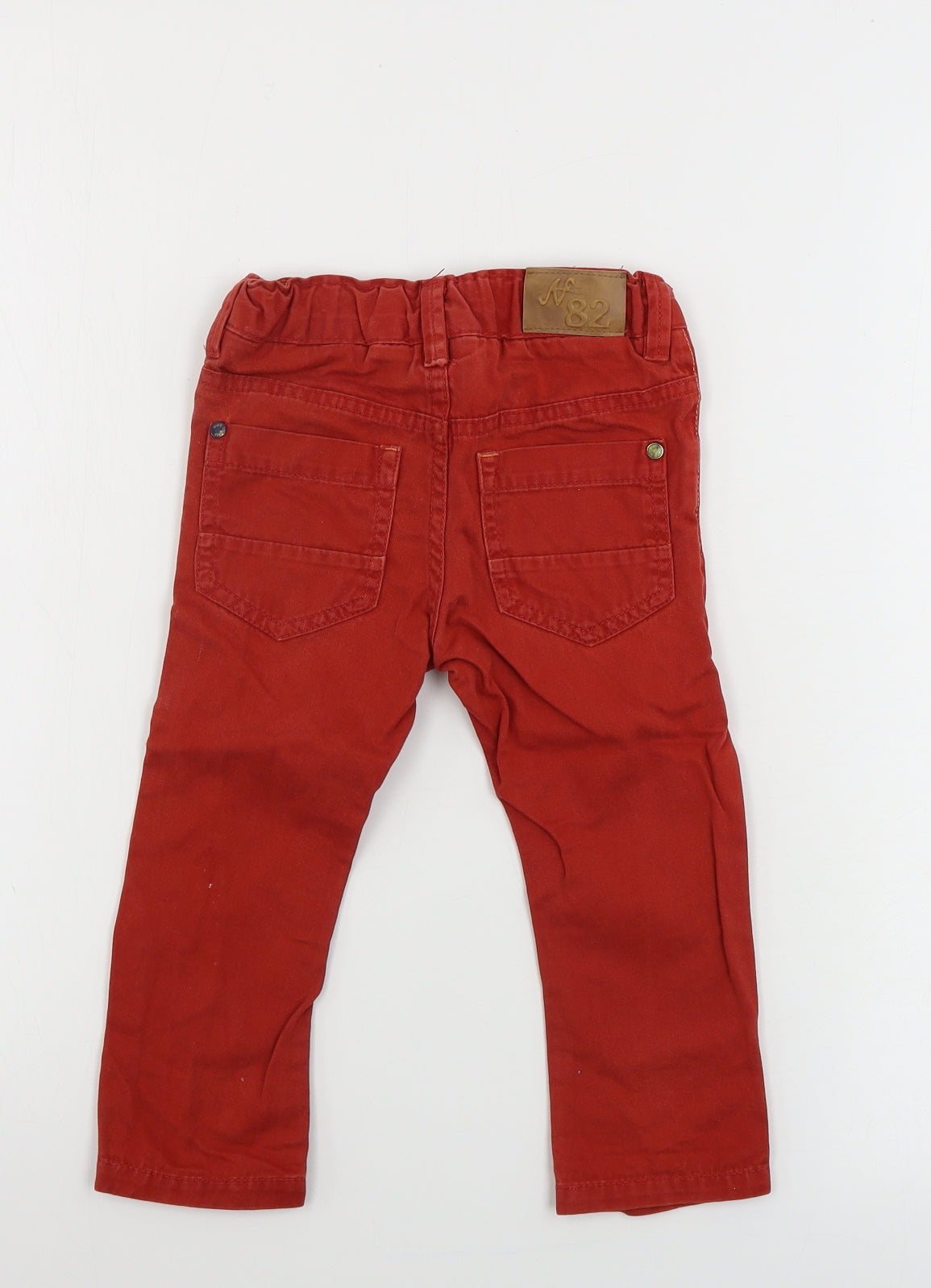 NEXT  Boys Red   Cargo Trousers Size 12-18 Months