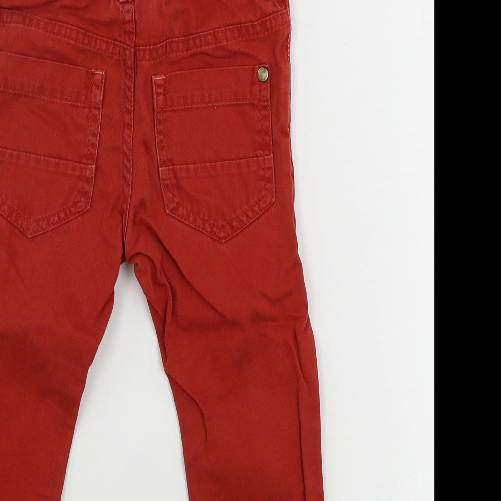 NEXT  Boys Red   Cargo Trousers Size 12-18 Months