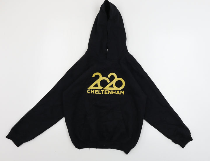 Gildan Boys Black   Pullover Hoodie Size 5-6 Years