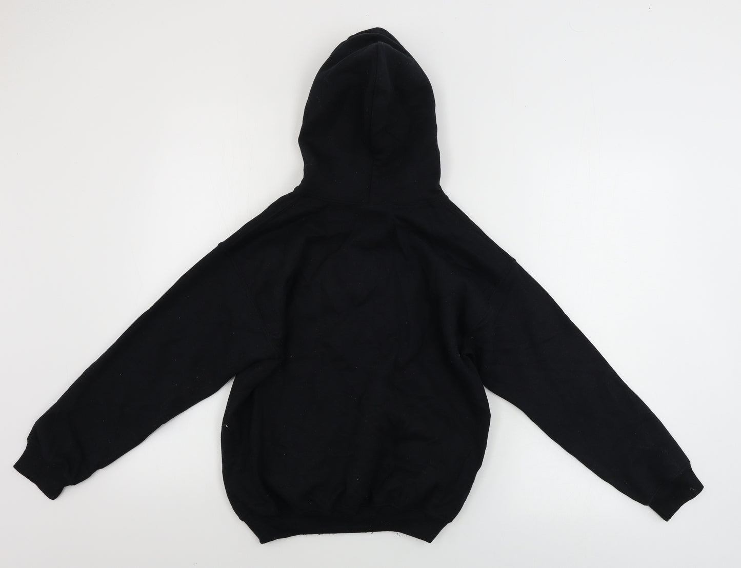Gildan Boys Black   Pullover Hoodie Size 5-6 Years