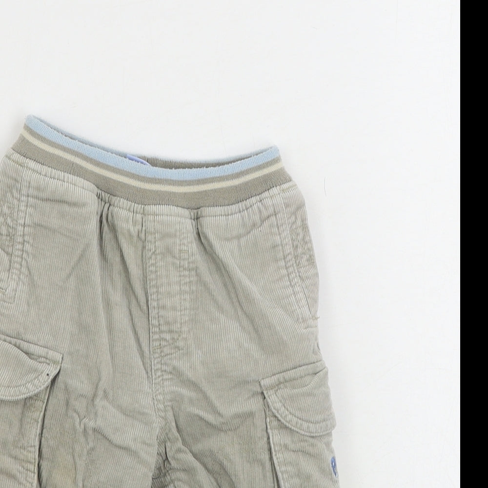 Disney Boys Beige   Cargo Trousers Size 12-18 Months