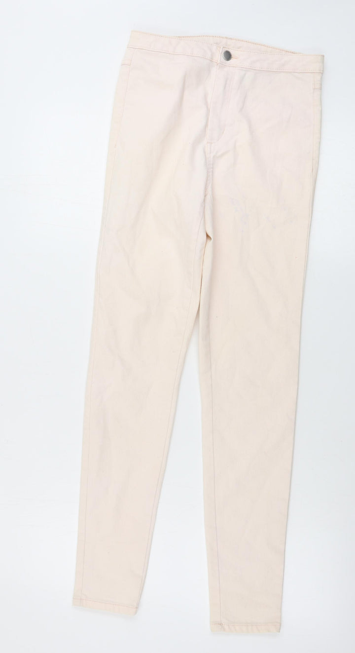 H&M  Womens Pink   Skinny Jeans Size 6 L27 in