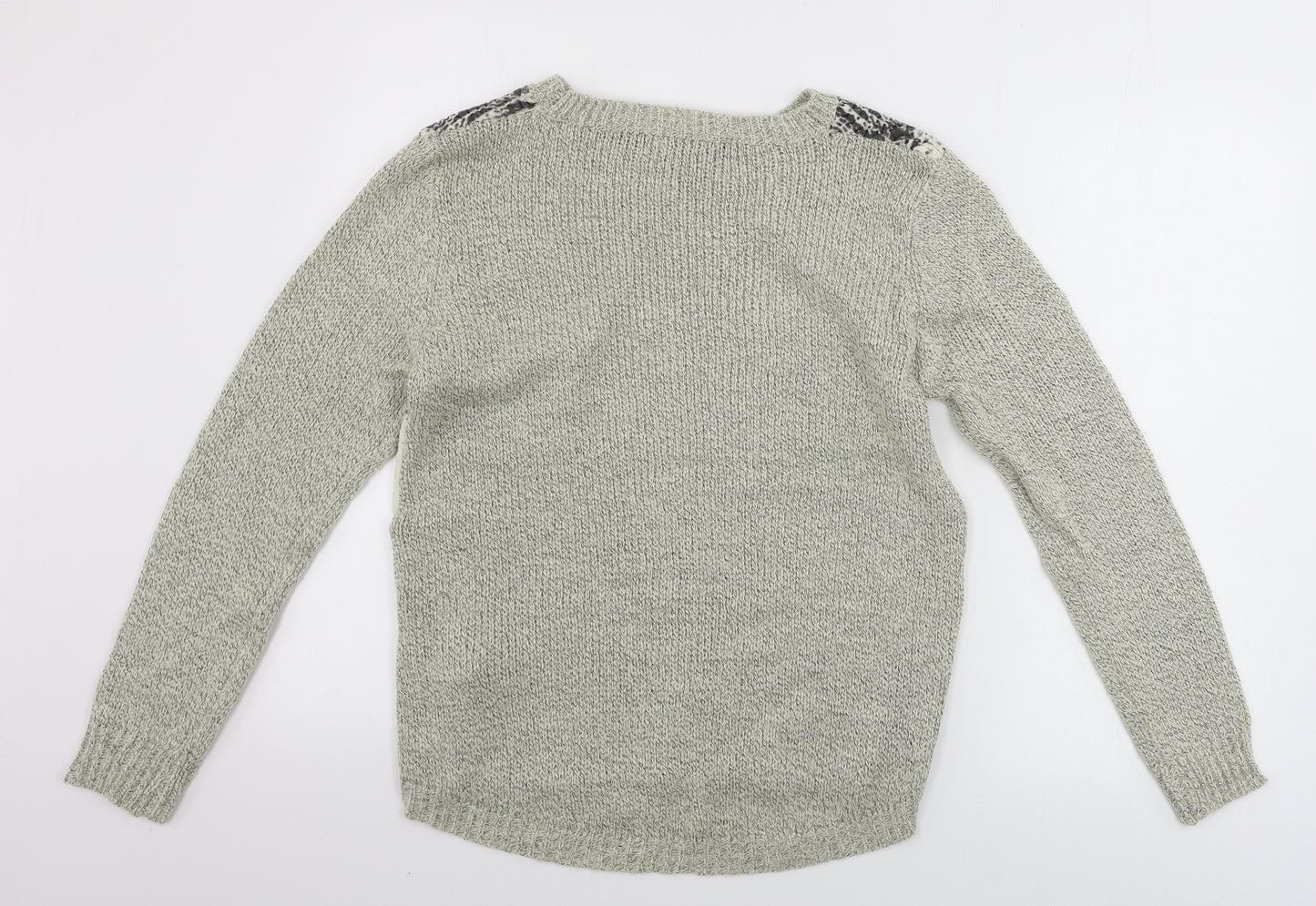 Boohoo  Womens Beige   Pullover Jumper Size M