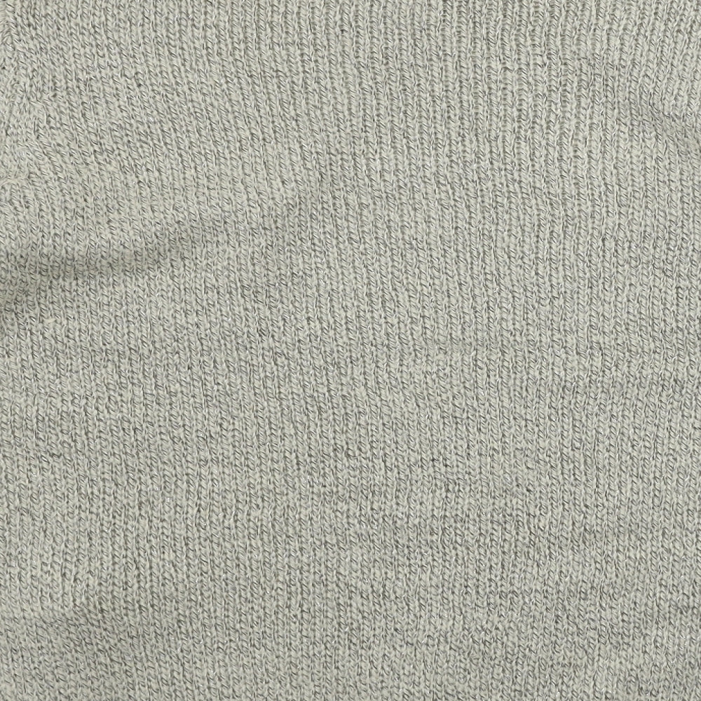 Boohoo  Womens Beige   Pullover Jumper Size M