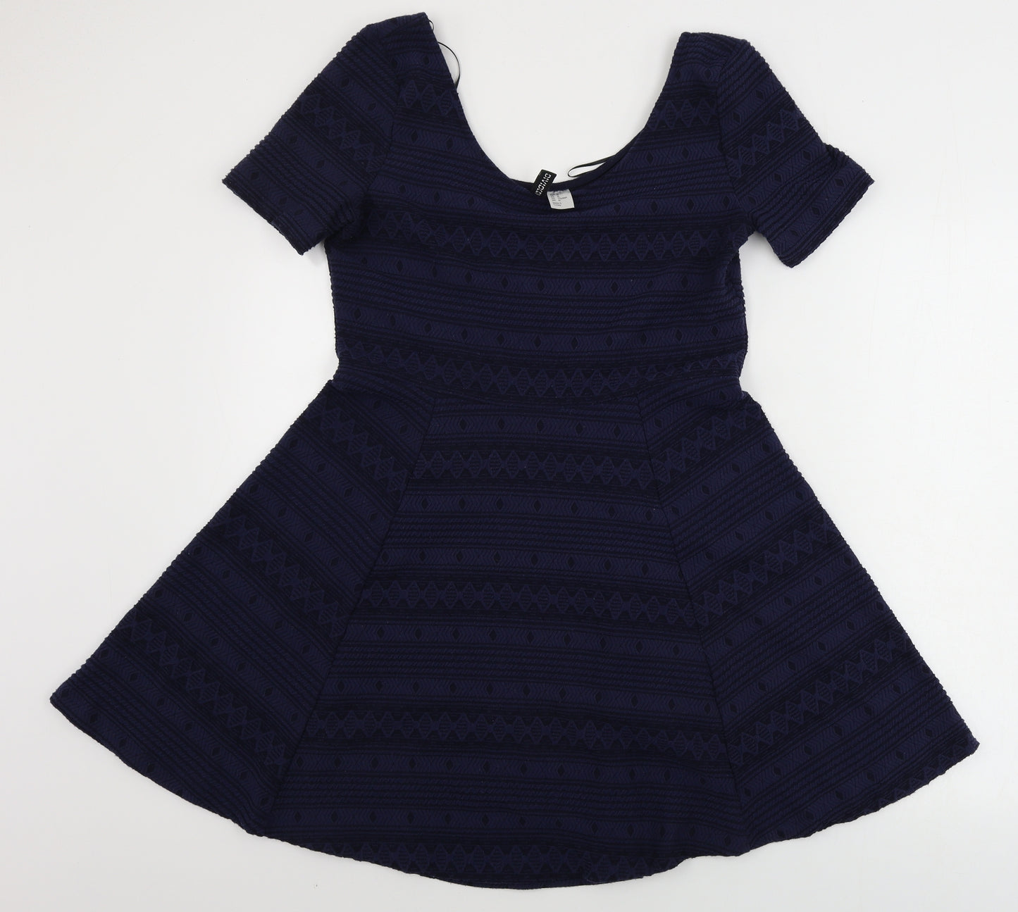 H&M Womens Blue   A-Line  Size M