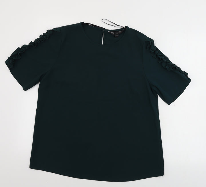 Dorothy Perkins  Womens Green   Basic Blouse Size 12