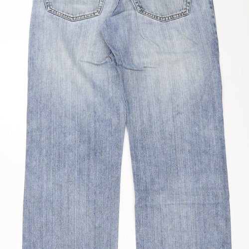 Bossini Mens Blue  Denim Straight Jeans Size 28 in L32 in
