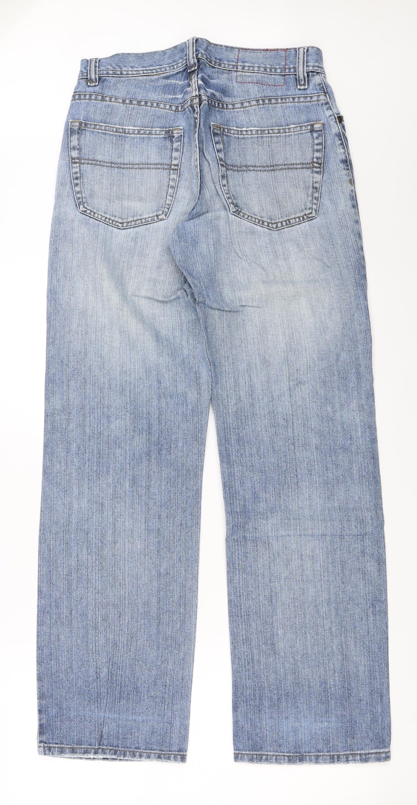 Bossini Mens Blue  Denim Straight Jeans Size 28 in L32 in