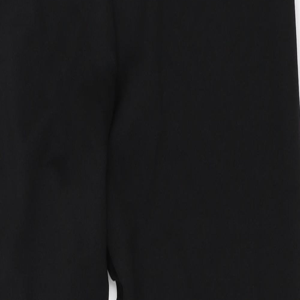 Quiz Womens Black   Trousers  Size 8 L26.5 in