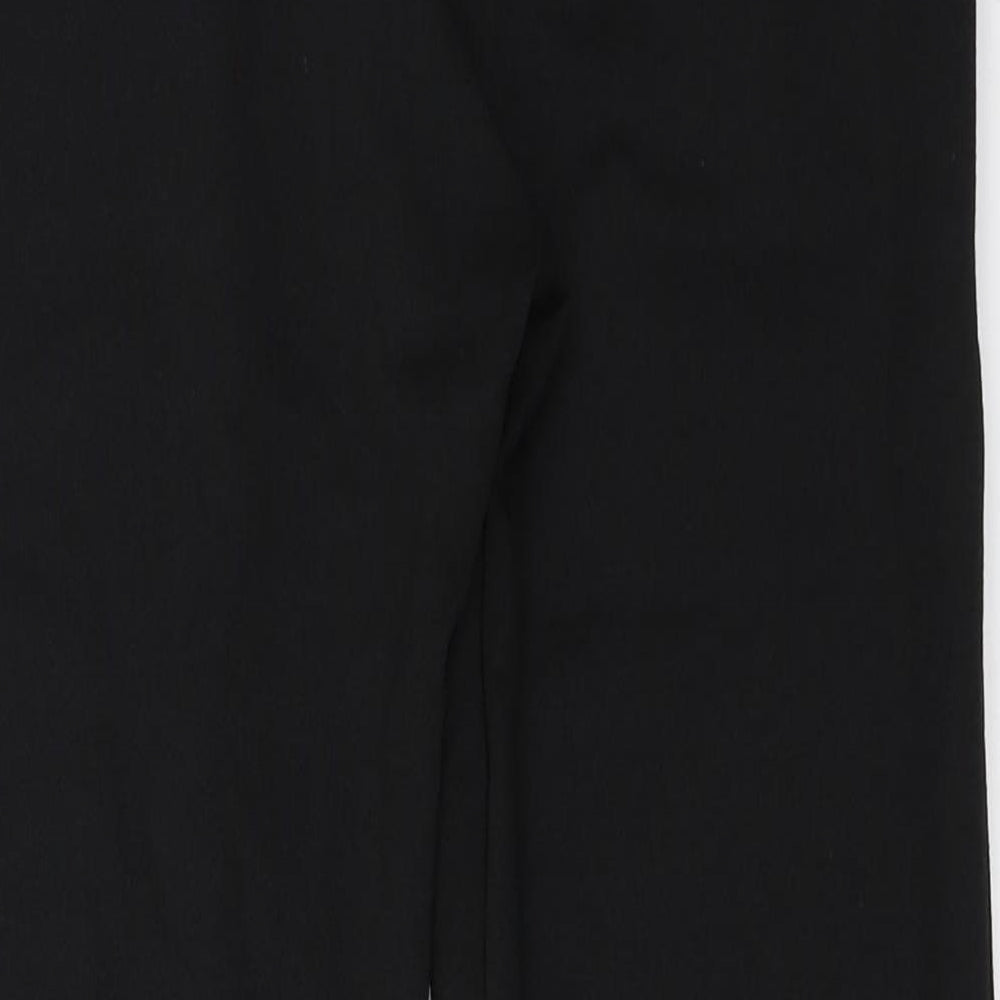 Quiz Womens Black   Trousers  Size 8 L26.5 in