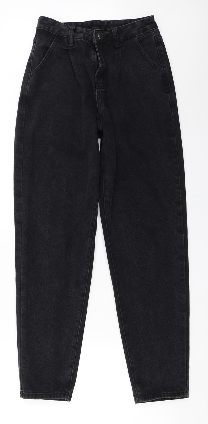 SheIn Womens Black Denim Straight Jeans Size XS L29 in