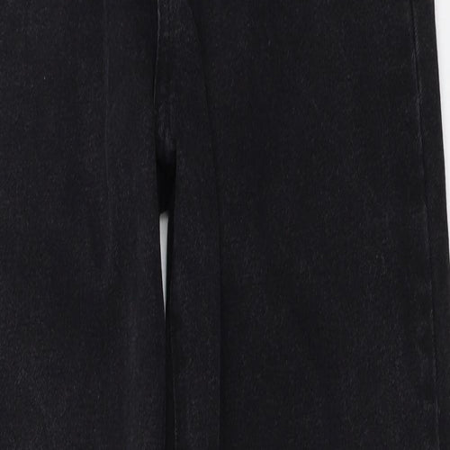 SheIn Womens Black  Denim Straight Jeans Size XS L29 in