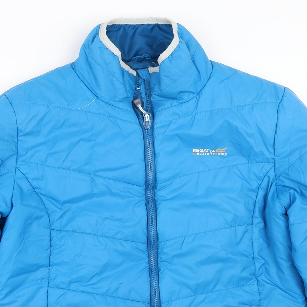 Regatta Womens Blue   Puffer Jacket Coat Size 14