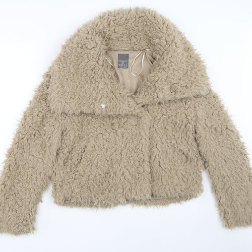 Primark Womens Beige   Overcoat Coat Size S