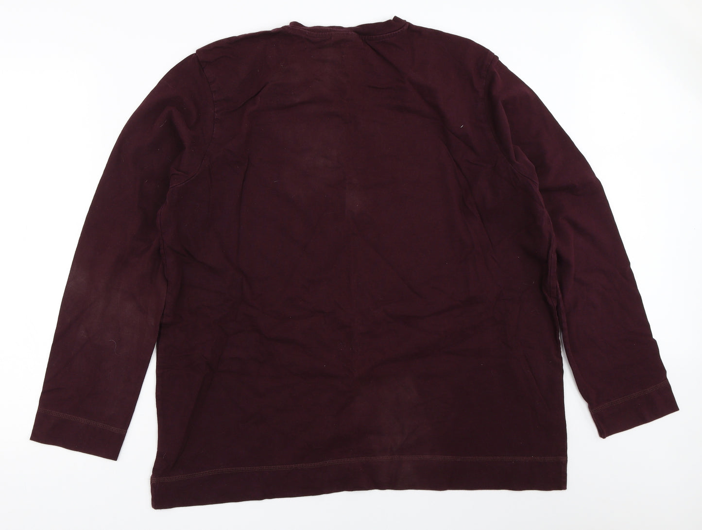 Burton Mens Purple   Pullover Sweatshirt Size XL