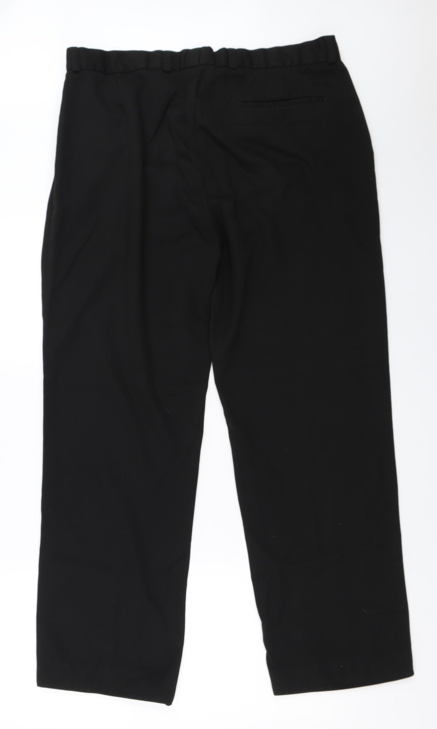 TU Mens Black   Trousers  Size 36 in L30 in