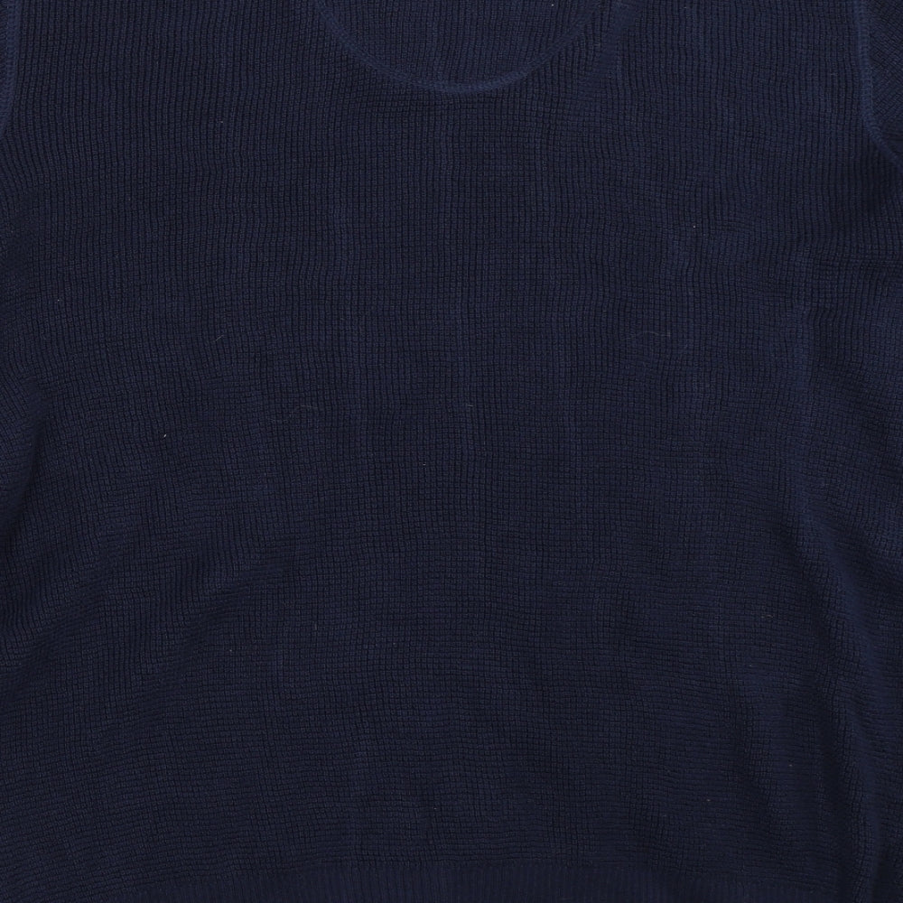 F&F Mens Blue   Pullover Jumper Size XL
