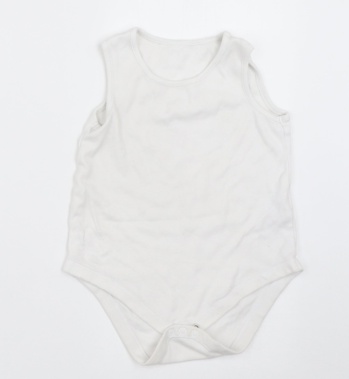 F&F Baby White   Babygrow One-Piece Size 36 Months