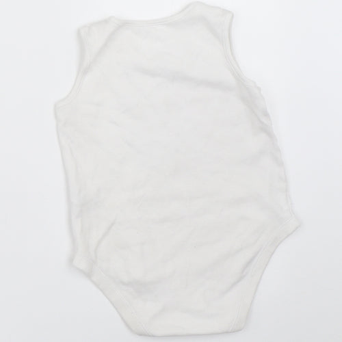 F&F Baby White   Babygrow One-Piece Size 36 Months