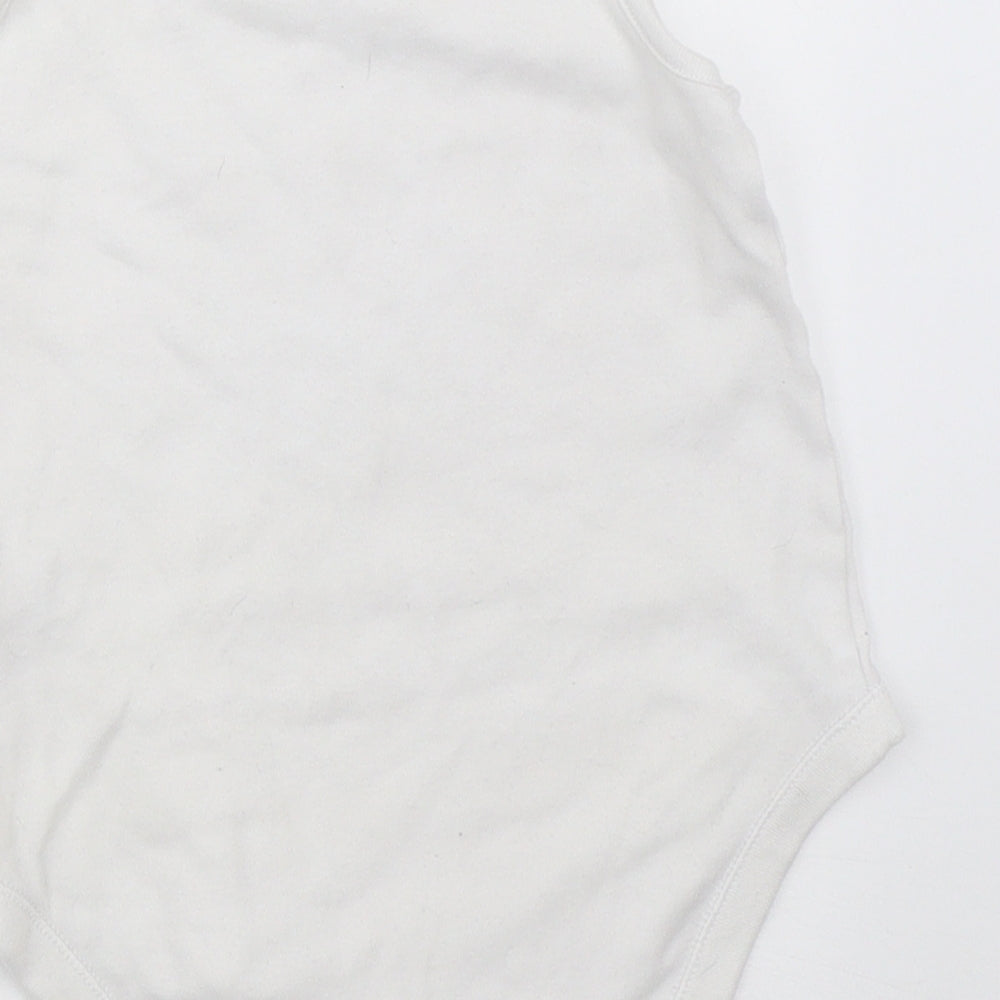 F&F Baby White   Babygrow One-Piece Size 36 Months