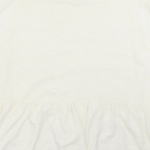 George Womens Ivory   Basic T-Shirt Size 18