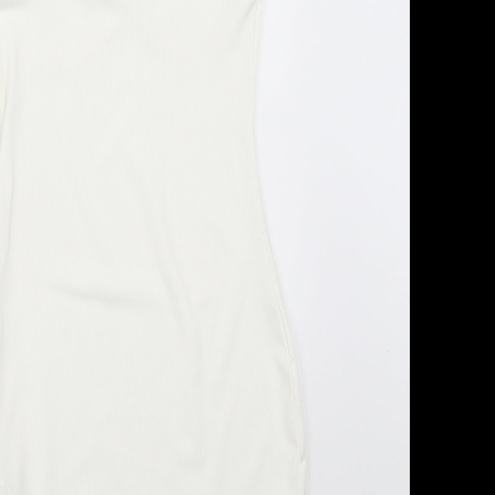 SheIn Womens Ivory Solid  Cami Dress Size XS