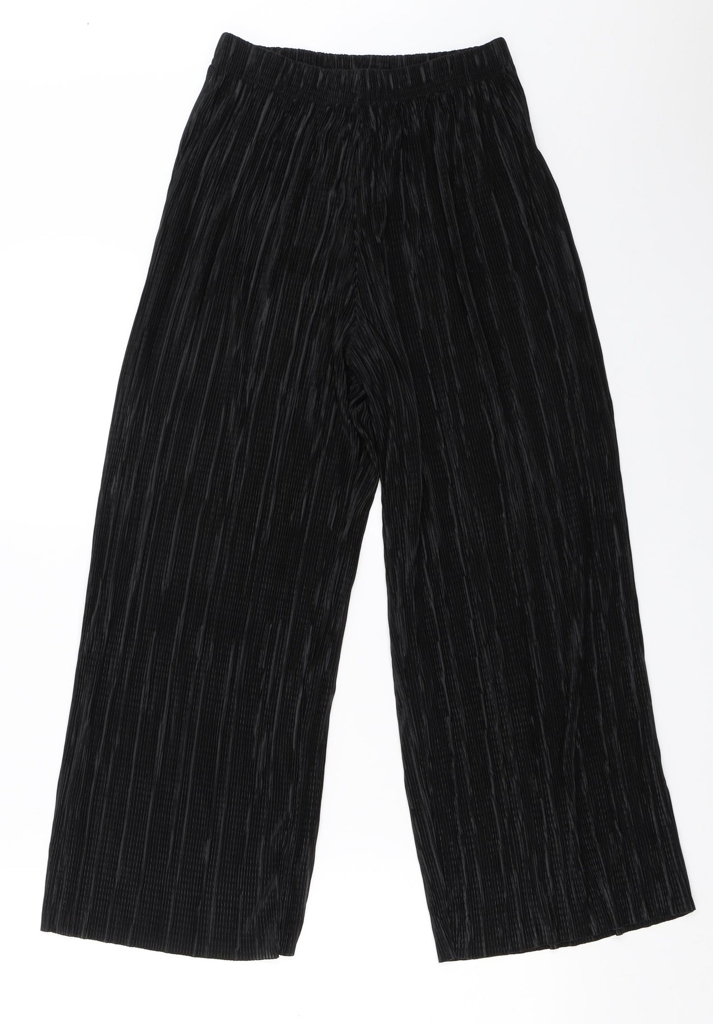 Primark Womens Black   Cropped Trousers Size 10 L23 in