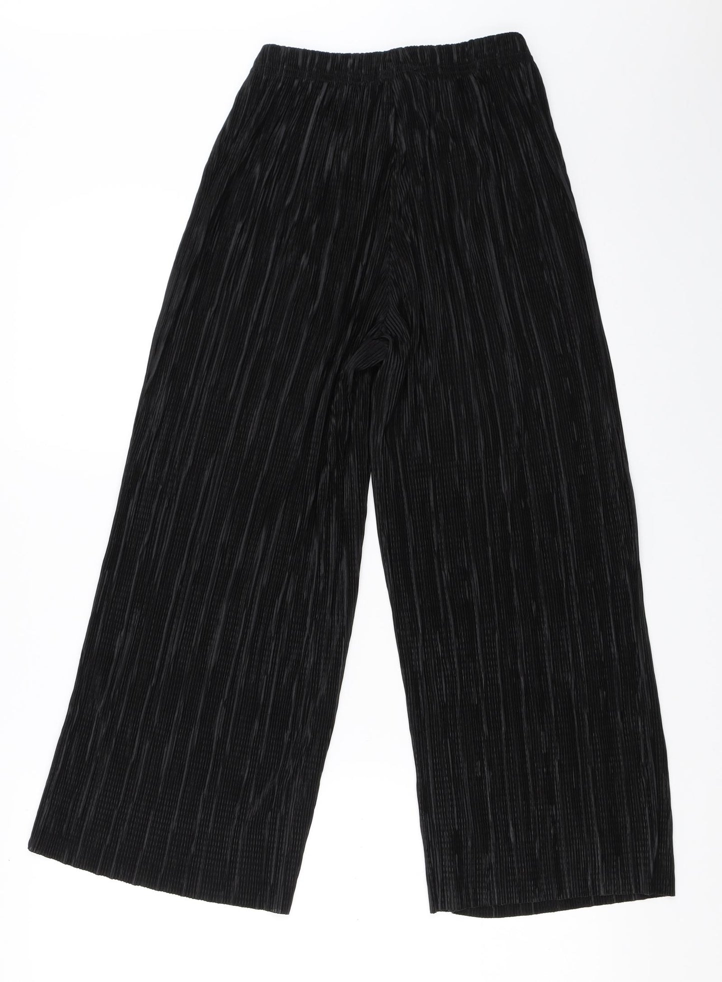 Primark Womens Black   Cropped Trousers Size 10 L23 in