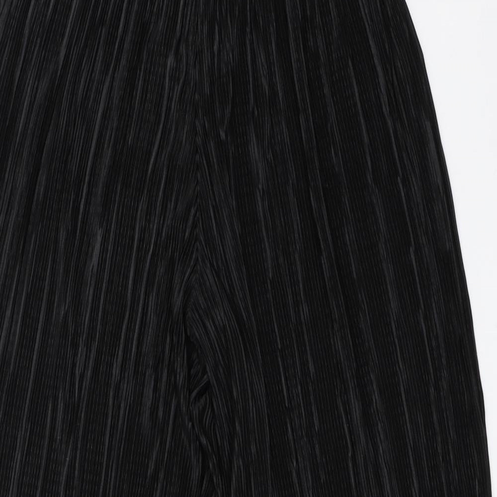 Primark Womens Black   Cropped Trousers Size 10 L23 in