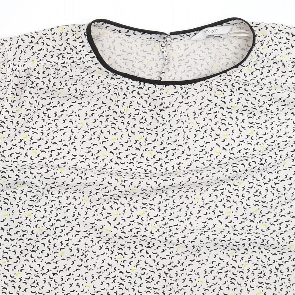 NEXT Womens White   Basic Blouse Size 12
