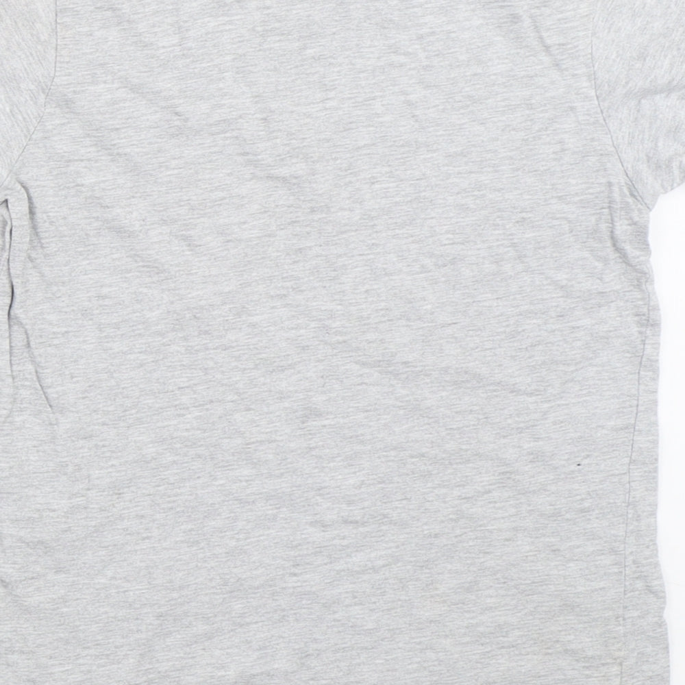 George Boys Grey   Basic T-Shirt Size 8-9 Years