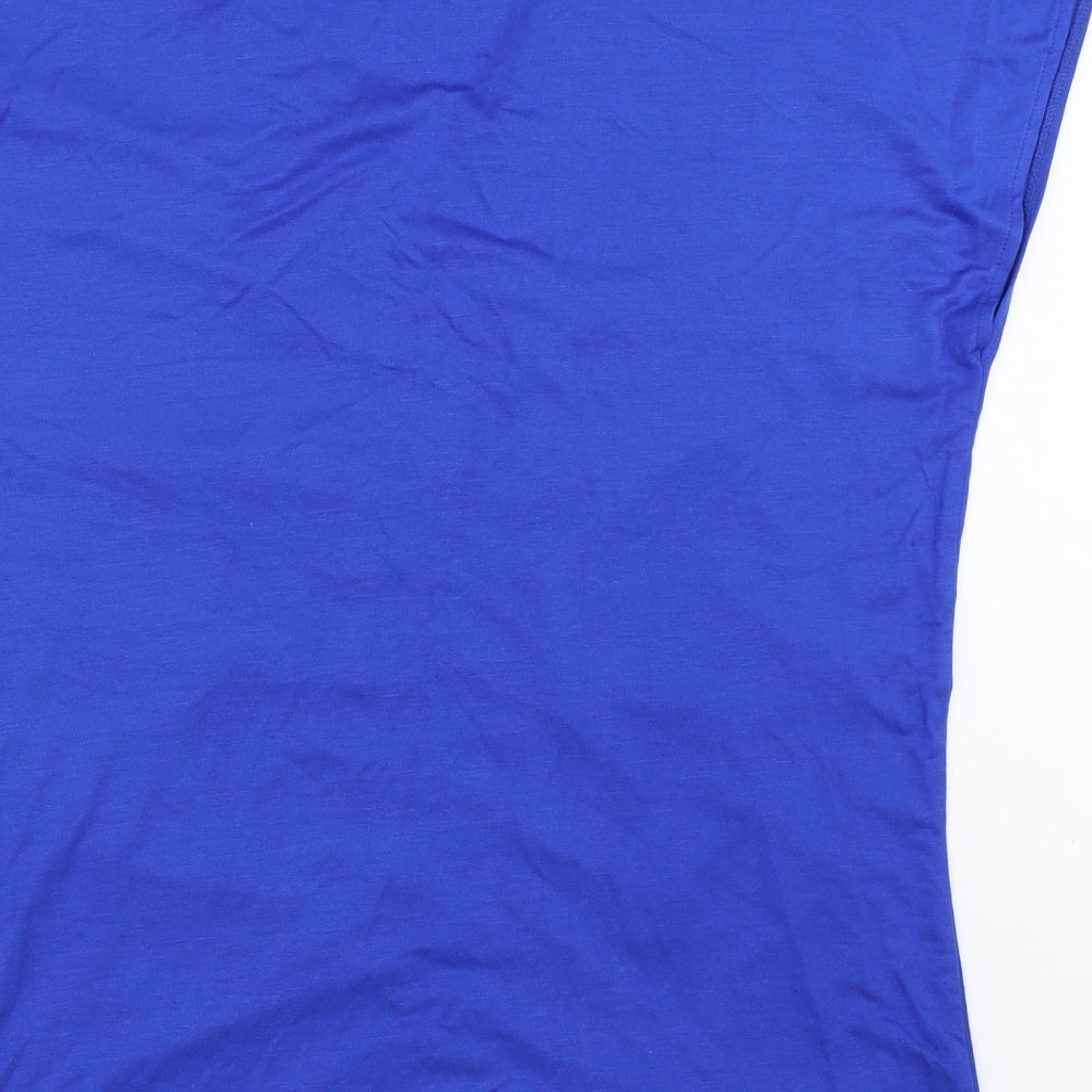 Per Una Womens Blue   Basic Blouse Size 16