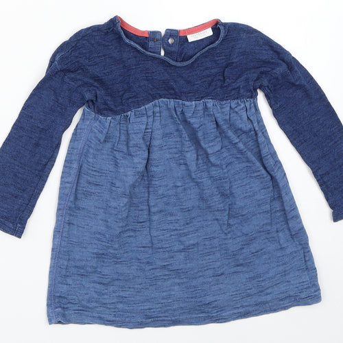 NEXT Girls Blue   Fit & Flare  Size 12-18 Months