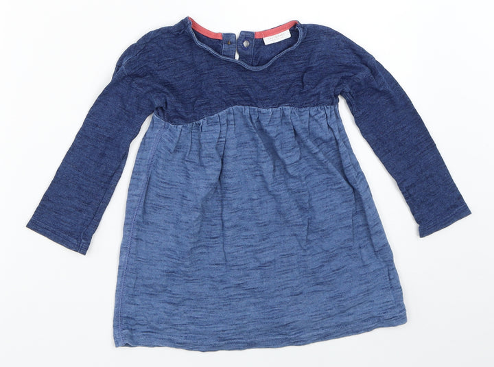NEXT Girls Blue Fit & Flare Size 12-18 Months