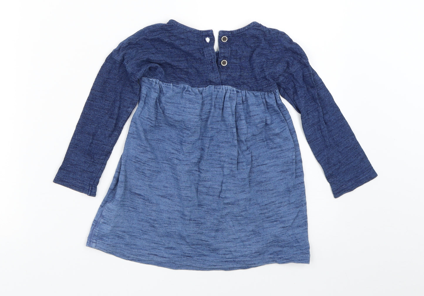 NEXT Girls Blue   Fit & Flare  Size 12-18 Months