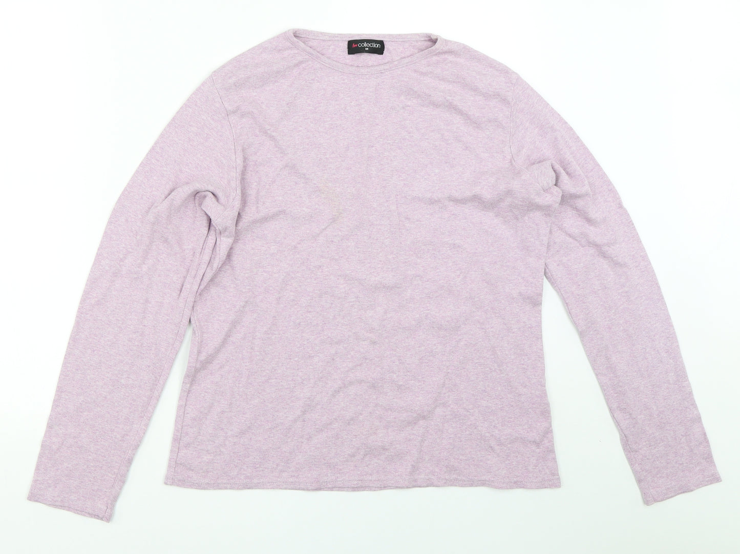 BM Collection Womens Purple   Basic T-Shirt Size M