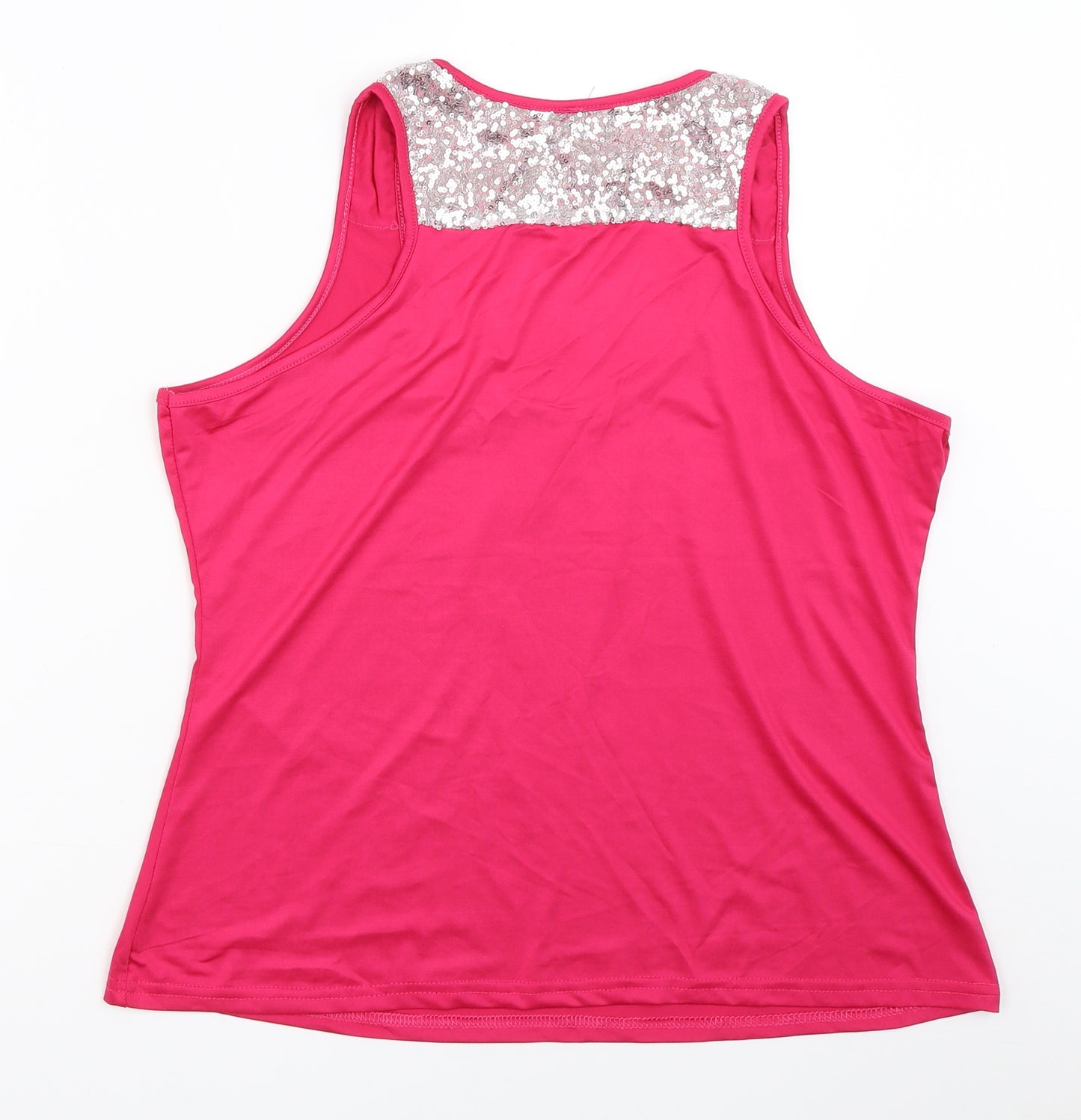 Preworn Womens Pink   Basic Blouse Size 3XL