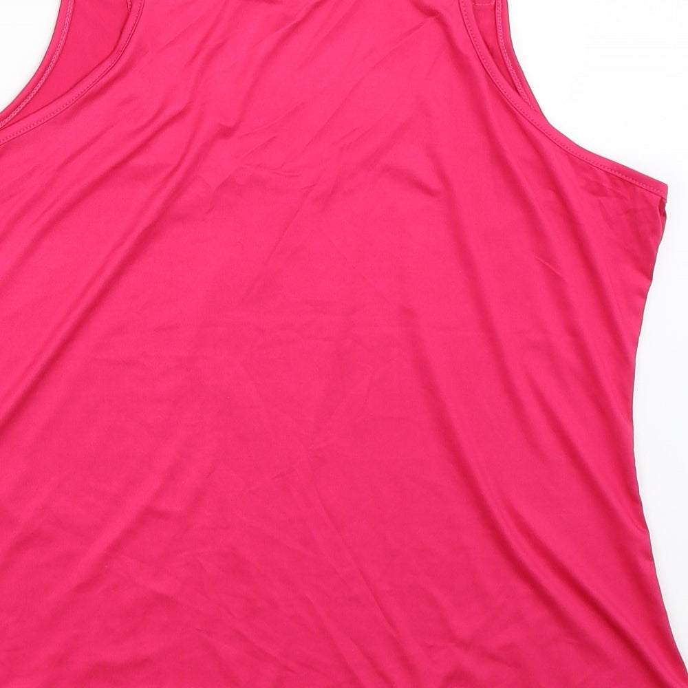 Preworn Womens Pink   Basic Blouse Size 3XL