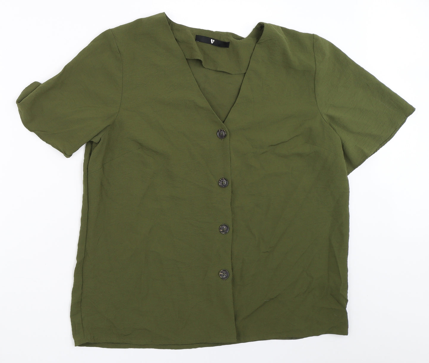 Very Womens Green   Basic Button-Up Size 14
