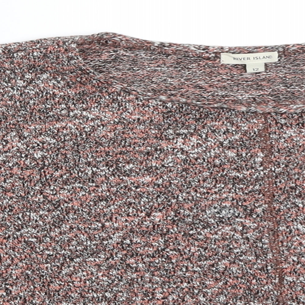 River Island Womens Red   Pullover Jumper Size 12