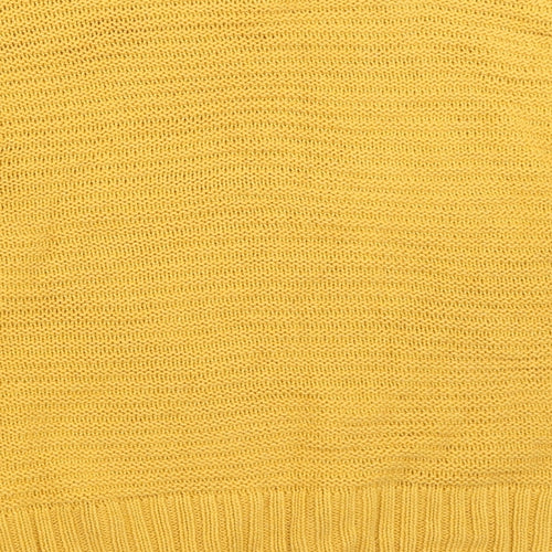 H&M Womens Yellow   Pullover Jumper Size M